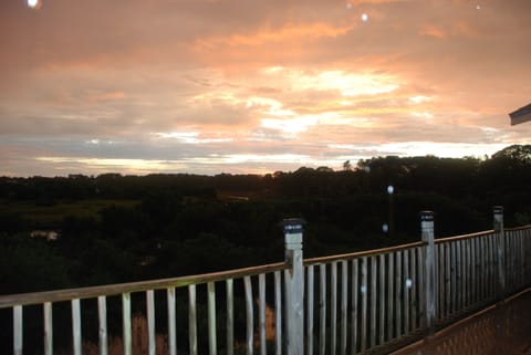 Sun set from the deck