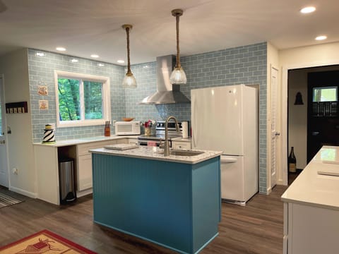 Newly remodeled kitchen