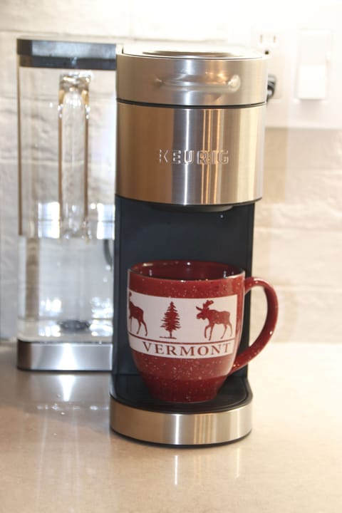 K-Cups are waiting for our guests.