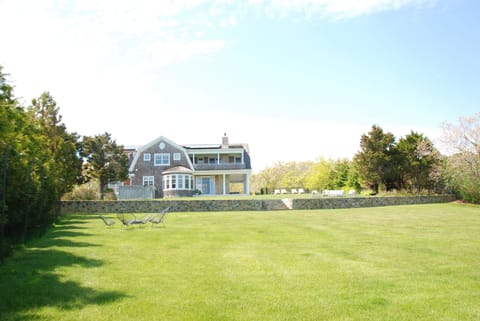 View of house from south lawn