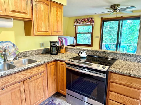 Great views even from the kitchen