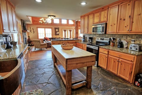 Kitchen with Large Center Island
