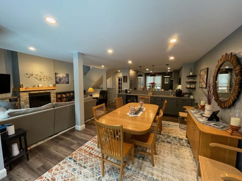Newly renovated main floor with all new kitchen with beverage fridge.