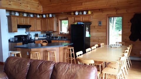 Kitchen and dining area