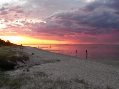 Rosebud Beach at Sunset