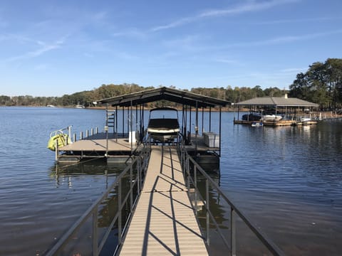 View of the dock