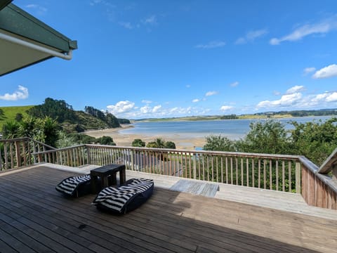 View from the rear Deck