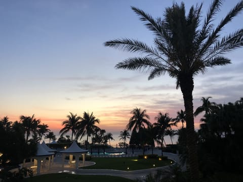 Sunrise view from the condo balcony of Apt. #419
