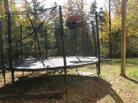 Backyard trampoline