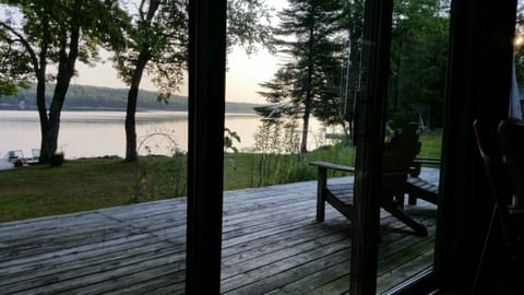 Veiw from Living Room to lake