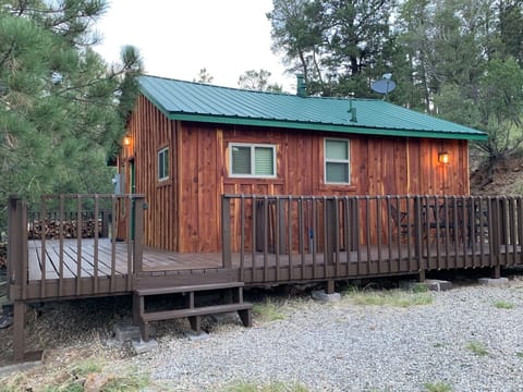 Fawn Ridge Cabin, Rough cut cedar siding, wrap around porch, come visit!