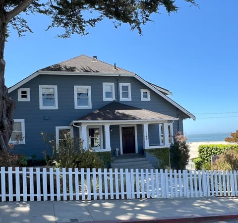 Front view of the house from East Cliff Drive