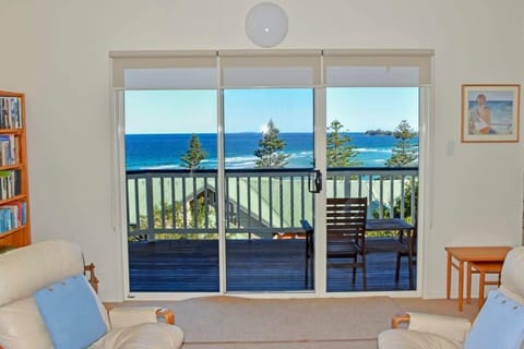 Upper living space with Ocean Views