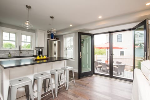 Wonderful cooking and entertaining kitchen, easy access to exclusive use patio.