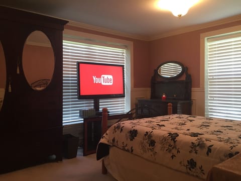 Master Bedroom (downstairs) with Full Bath.