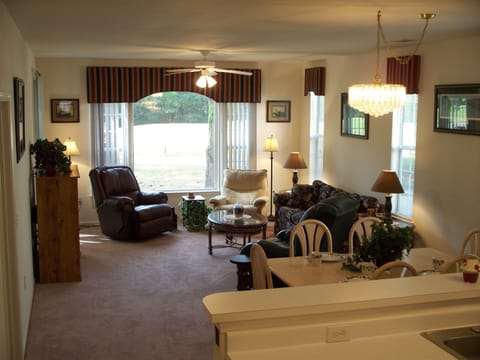 Livingroom with view of hole #2