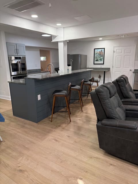 Bar area adds to the gathering space in the Great Room.