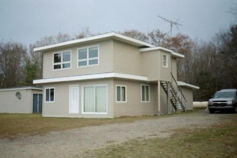 View of Duplex (shed is visible in back)