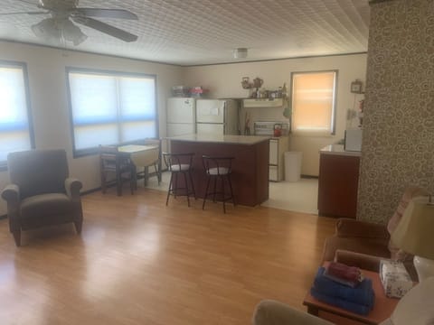 Upstairs living rm./kitchen