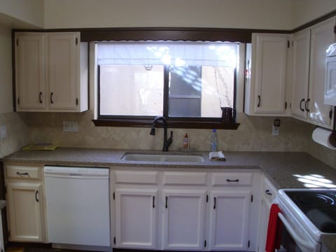 Modern kitchen with all appliances