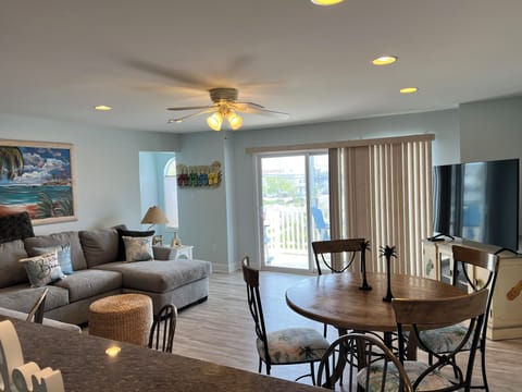 Living room area/ dining area.