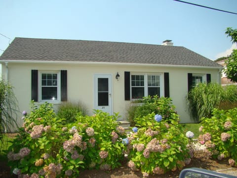 Front view of house