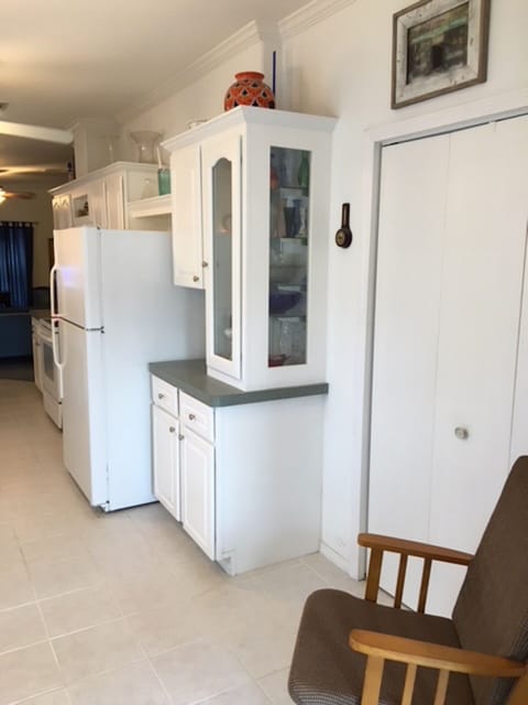 Kitchen; pantry and side by side washer/dryer