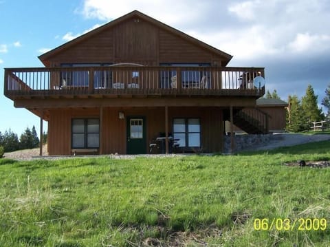 Sitting on 1 acre, each level offers a similar floor plan to allow privacy.