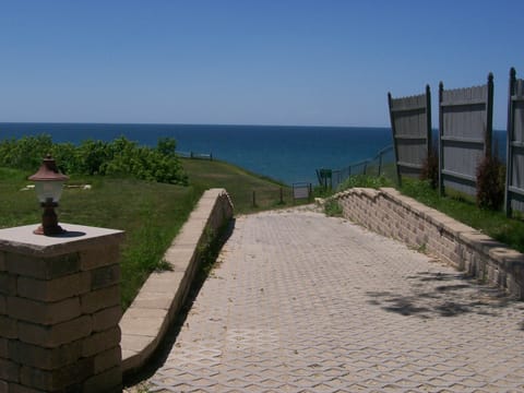 the path -- less than 50 feet from the deck -- awaits your decent to the beach. 