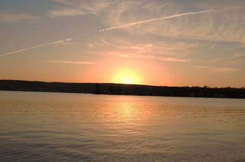 Beautiful Sunset view from the Lakefront decks