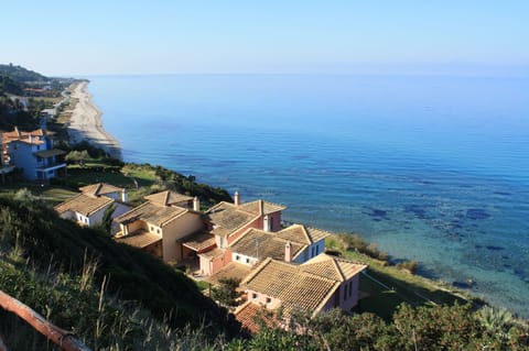 The corner unit at the right will be your villa