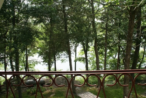 Beautiful view from upper back bedroom