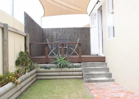Deck and Garden Area