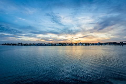 Pre-sunset view from balcony