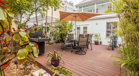 The Patio provides additional outdoor living space where one can wine and dine