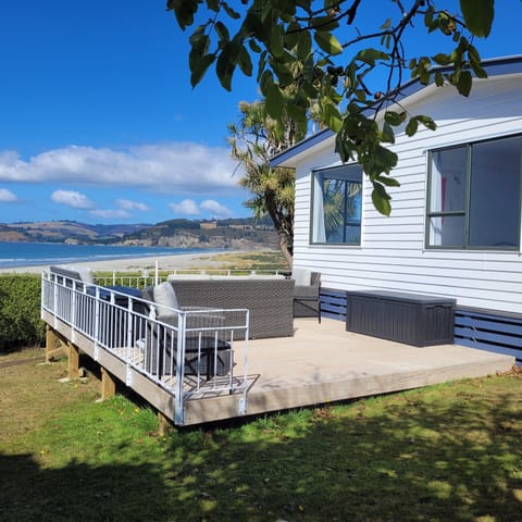 Deck with all day sun