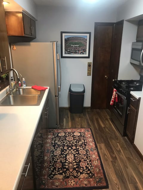 Fully equipped kitchen with lots of gadgets for a enjoyable cooking experience