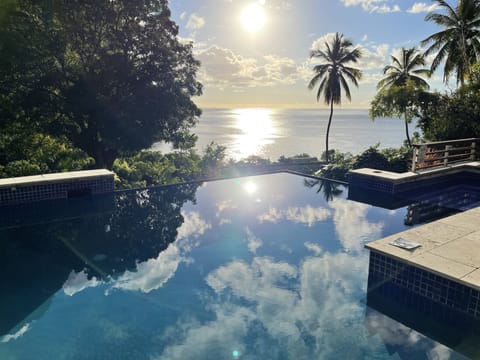 VIEW FROM THE POOL
