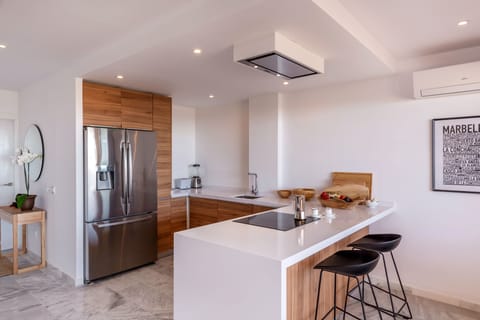 Brand new designer kitchen -- Luxury Apartment Puerto Banus, Marbella