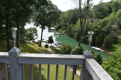 View from top deck