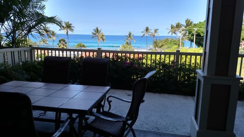 View From Living Room to Lanai