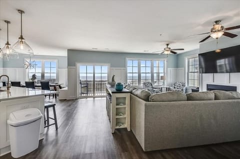 Great open floor plan in this fabulous oceanfront beach house!