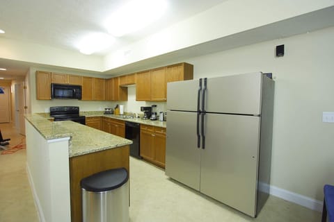 Kitchen, double fridges