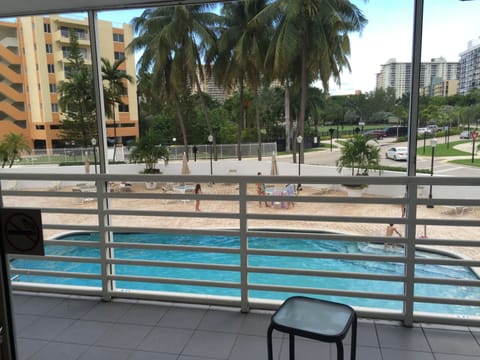 The nice view of the swimming pool and the jacuzzi a really peaceful place.