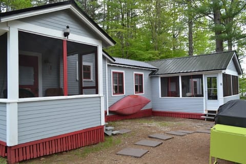 Front view of the cottage
