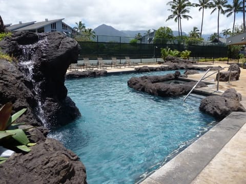 Lovely pool and spa area at The Cliffs