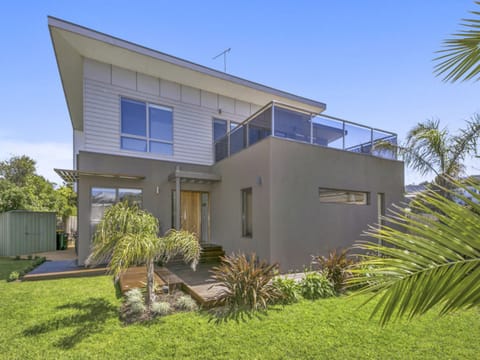 Modern, spacious home with lush gardens and numerous spaces to relax