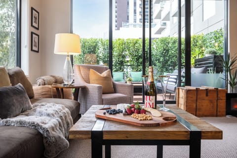 Lounge area looking out to Balcony