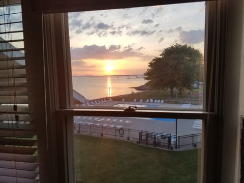 Sunrise view from room