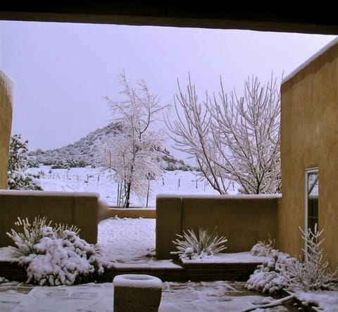 Northern Courtyard in winter